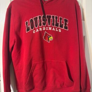 Colosseum Red and Black Hoodie